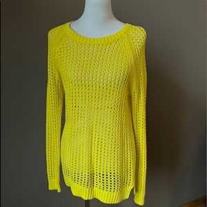 Long Sleeves Open Knit Sweater